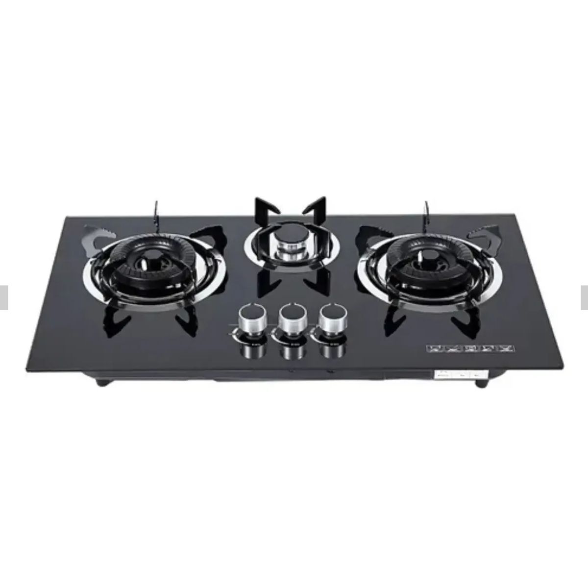 GENERICO - Cocina Vidrio Templado 3 Quemadores Gas