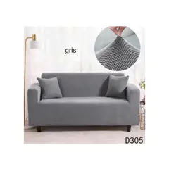 GENERICO - FUNDA PARA SILLON 1 CUERPO GRIS (90-140cm)