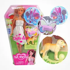GENERICO - BARBIE PET WORLD MUÑECA BARBIE