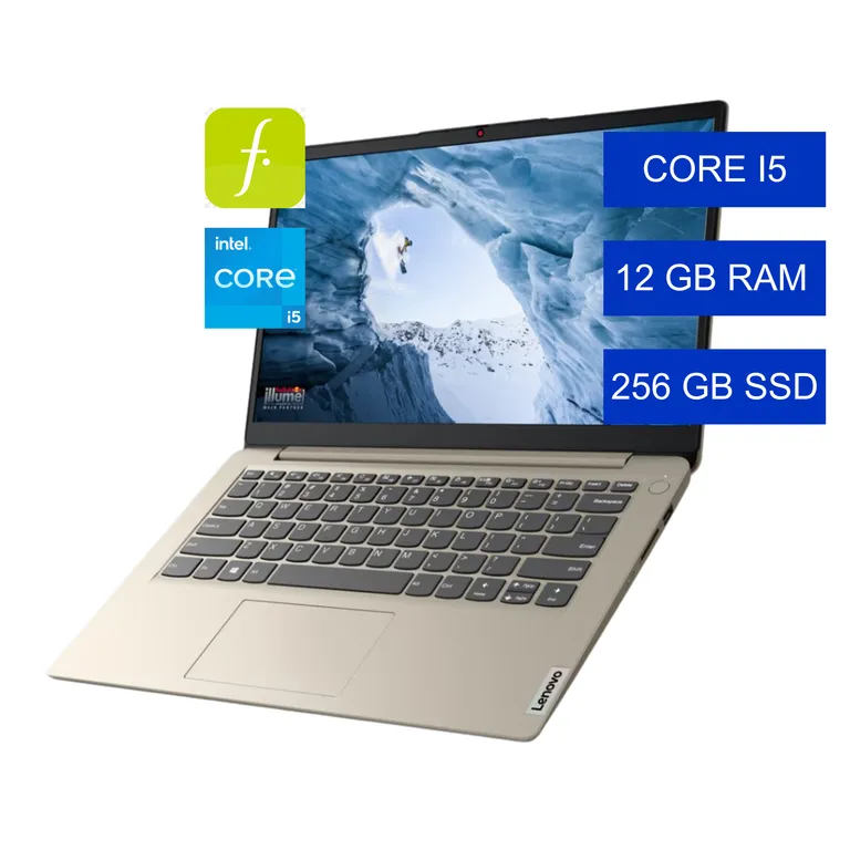 NOTEBOOK CORE I5 12 GB DE RAM Y DISCO SOLIDO