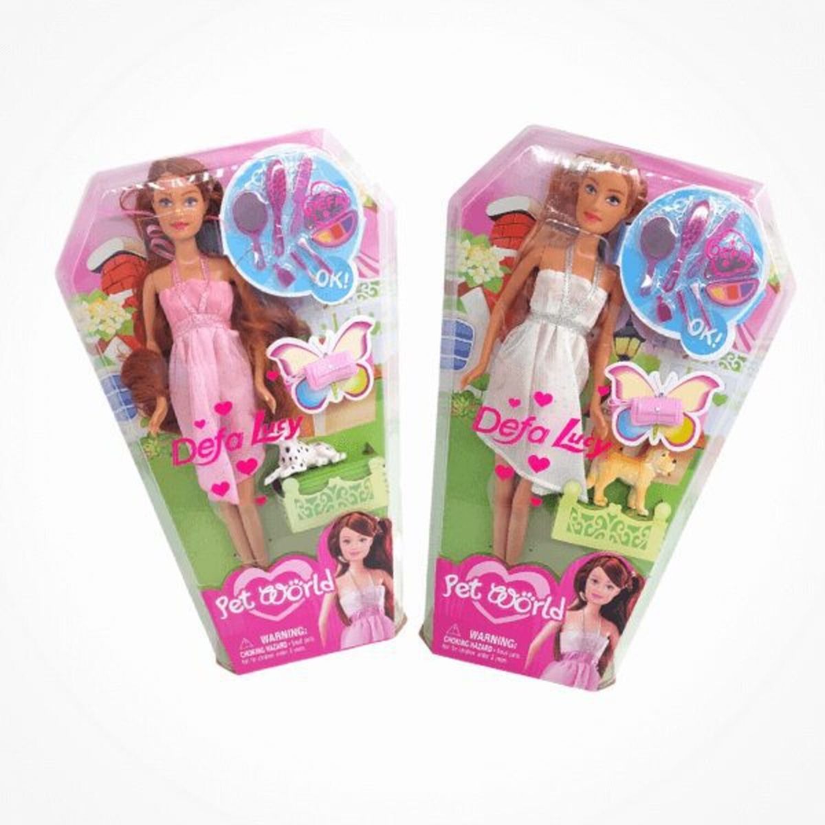 GENERICO - BARBIE PET WORLD MUÑECA BARBIE