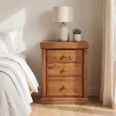 MUEBLES DURAN - Velador Victoria Nogal