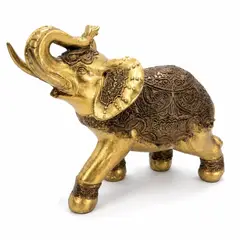 COLETTE - Figura Decorativa Adorno Resina Elefante Samara S