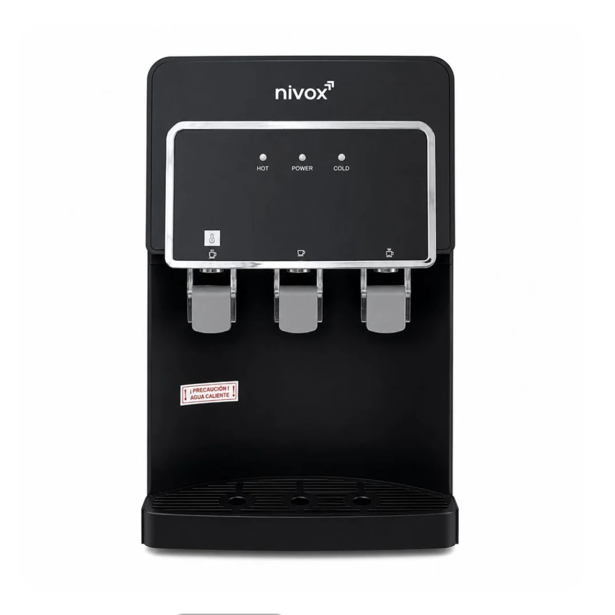 DALI - Dispensador sobremesa compresor negro mate premium