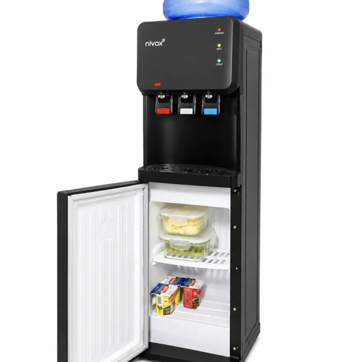 DALI - Dispensador Compresor Frigobar Para Agua Purificada Premium 3 llaves