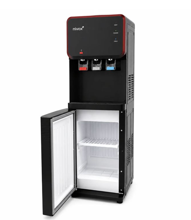 DALI Dispensador Compresor Frigobar Para Agua Purificada Premium 3 llaves