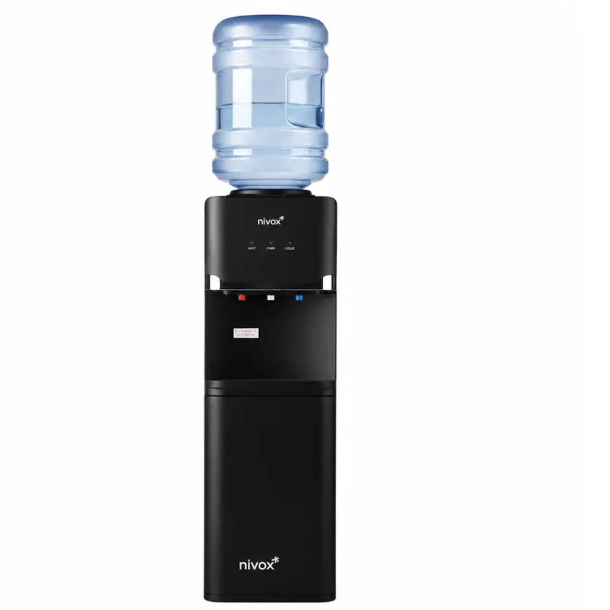 DALI - Dispensador De Agua Pedestal Negro Mate