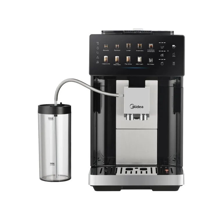 MIDEA Cafetera Full Automática MC-FA250DBK 1,8L 15 Bares