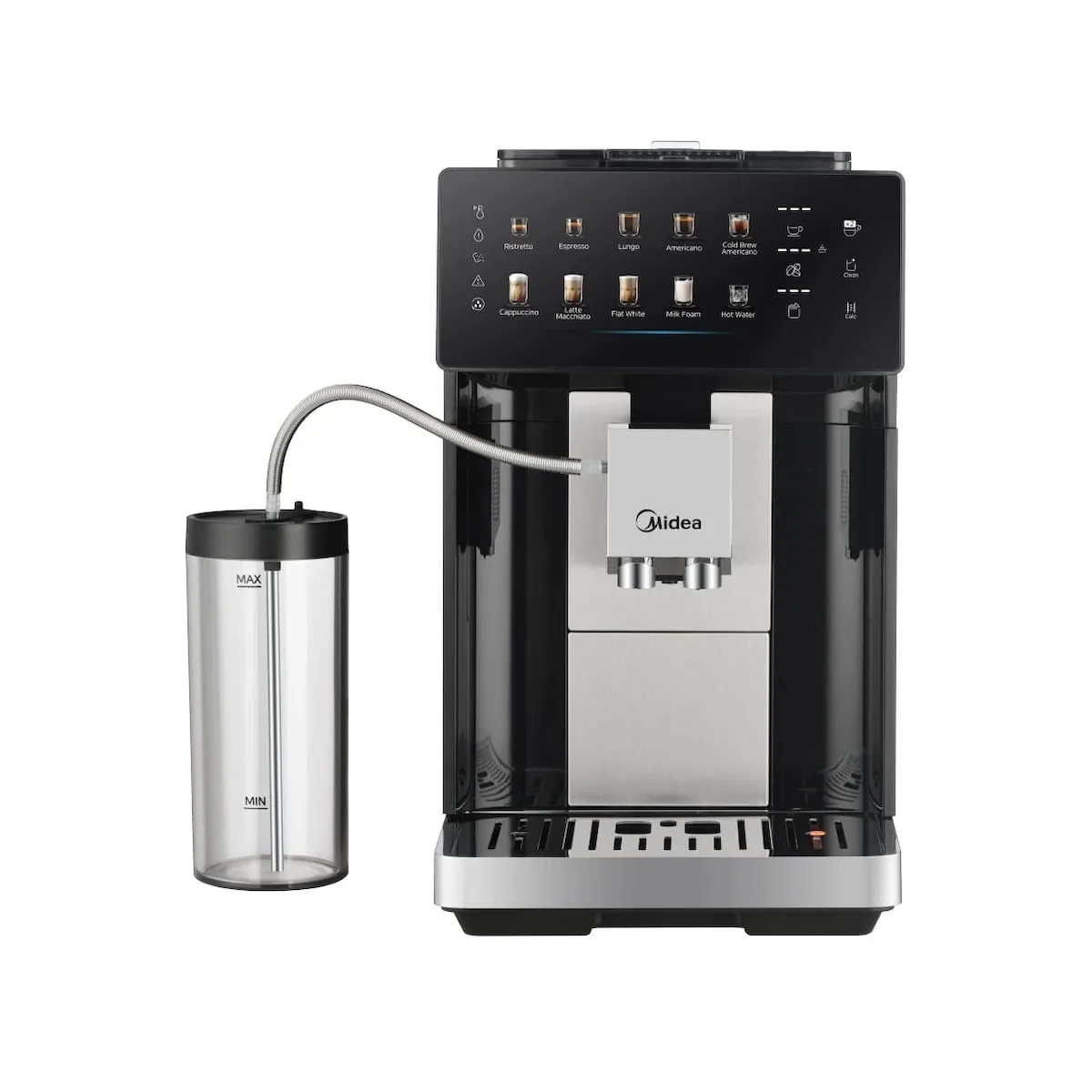 MIDEA - Cafetera Full Automática Midea MC-FA250DBK 1,8L 15 Bares