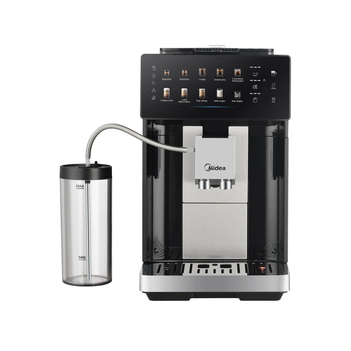 MIDEA - Cafetera Full Automática Midea MC-FA250DBK 1,8L 15 Bares