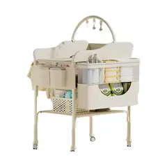 LUBABYCAS - Mudador De Pañales Plegable Regulable Versa Crema