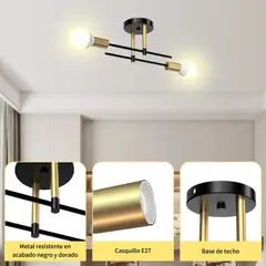 ANENG - Lamparas De Pared Moderna Soporte de montaje para luminaria Interior Retro