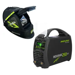 INDURA - Kit Soldadora 250A + Máscara Redbo RB4000TC2