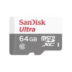 SANDISK - Tarjeta MicroSDXC 64GB Ultra