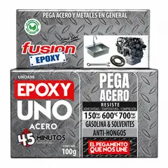 FUSION - EPOXY Uno Acero 100 g