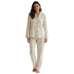 DELIBERANCE - Pijama Puerco Espín Abotonado Estampado