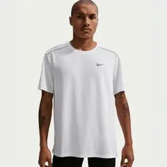 NIKE - Polera Dri-FIT UV Miler Blanco Hombre - Blanco