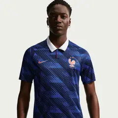 NIKE - Polera Francia Stadium 2526 Azul Hombre - Azul