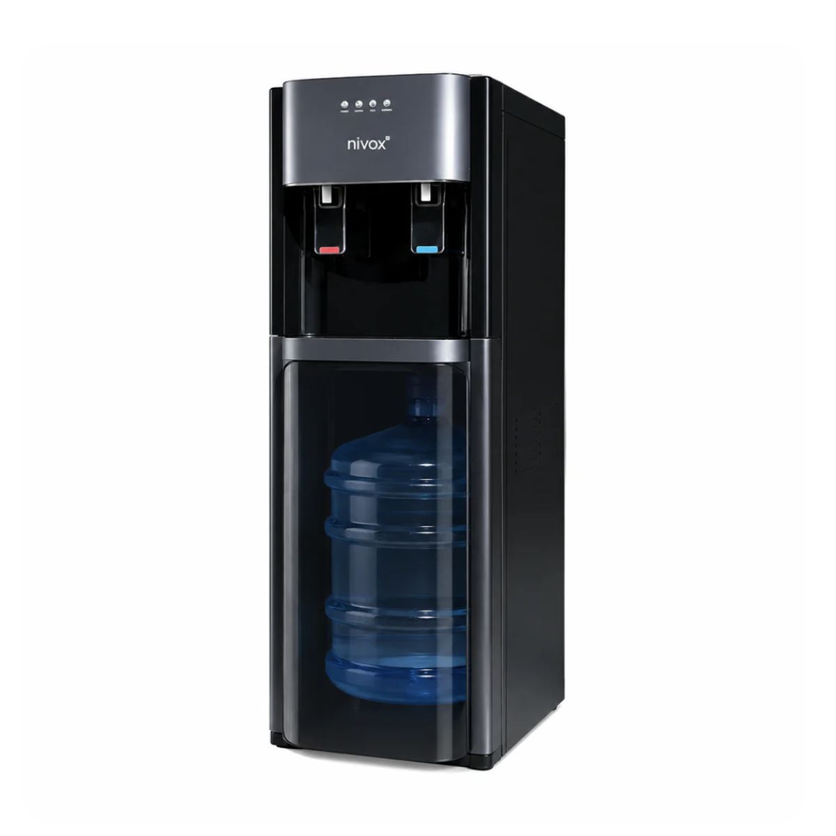 DALI - Dispensador De Agua De Bidon Oculto 20 Litros Negro