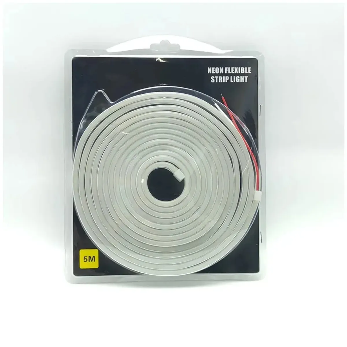WANT - Cinta Led Neon Luz 5 Metros Flexibletransformador 12v BLANCO FRÍO