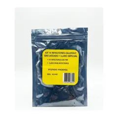 GENERICO - Pack de 14 Inyectores para calefon gas licuado, Splendid - mademsa
