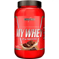 INTEGRALMEDICA - PROTEÍNA WHEY CONCENTRADA MY WHEY 900G-2LBS - INTEGRALMÉDICA - CHOCOLATE