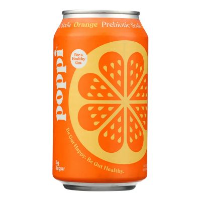 Generico Bebida Prebiotic Orange Lata Poppi 355 Ml