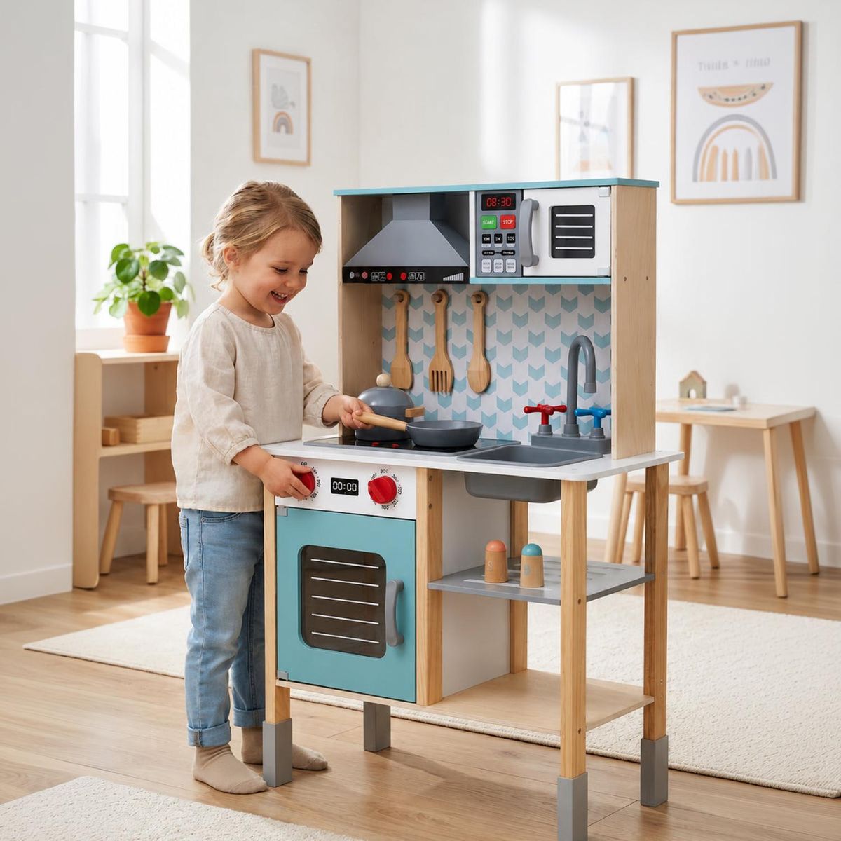 MUVTER - Cocina de Madera para Niños Muvter Dream Kitchen