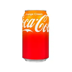 COCA COLA - Bebidas Naranja Crema Lata 355 ml