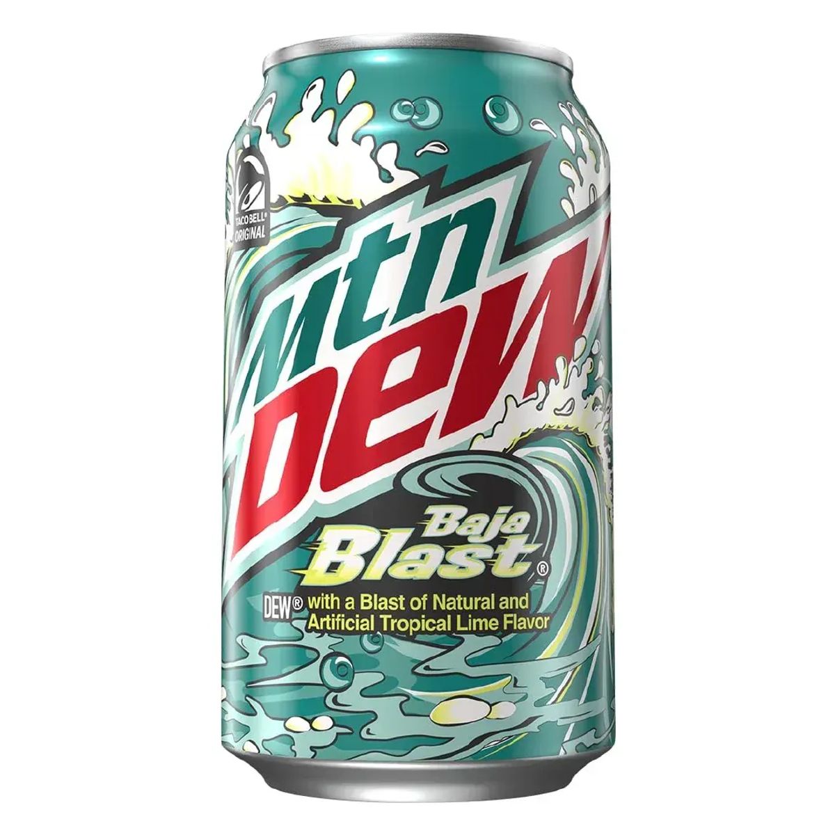 MTN DEW - Bebida Baja Blast Lata Mtn Dew 355 ml