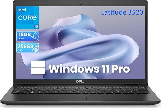 Notebook Latitude 3520 15.6" FHD Intel Core i5 Quad (i5-1135G7) 16 GB 256 GB SSD Intel Iris Int Win 11 Pro Reacondicionado