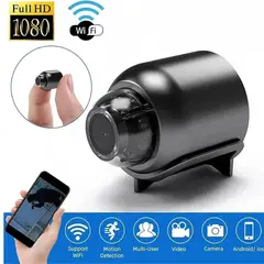 GENERICO - Cámara De Wifi Para Android Y iPhone Negro Inalámbrica De Visión