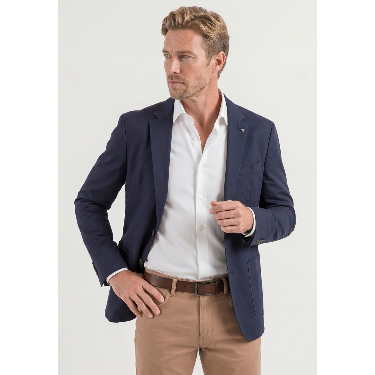 NEW MAN - Blazer Toulouse Navy Fw26 New Man