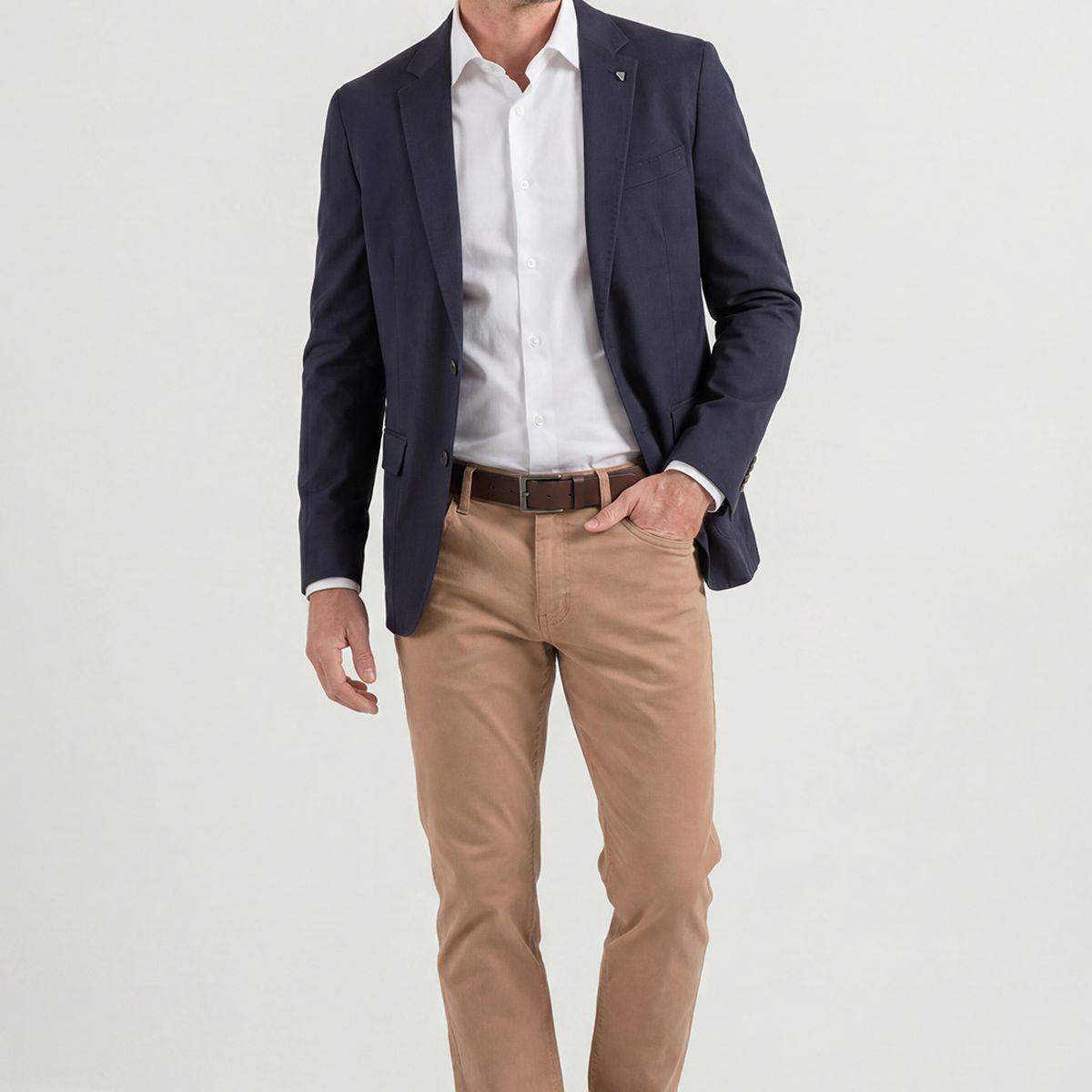 NEW MAN - Blazer Toulouse Navy Fw26 New Man