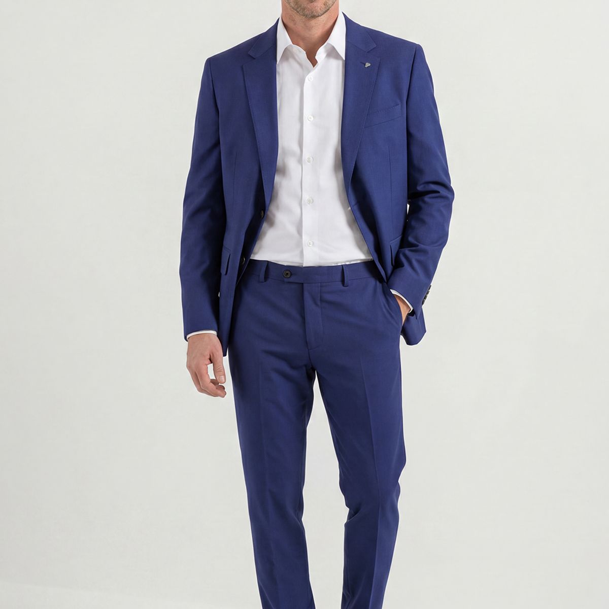 NEW MAN - Pantalón Calamo Blue Fw26 New Man