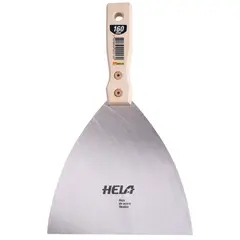 HELA - Espátula Lisa 160 mm - Acero templado