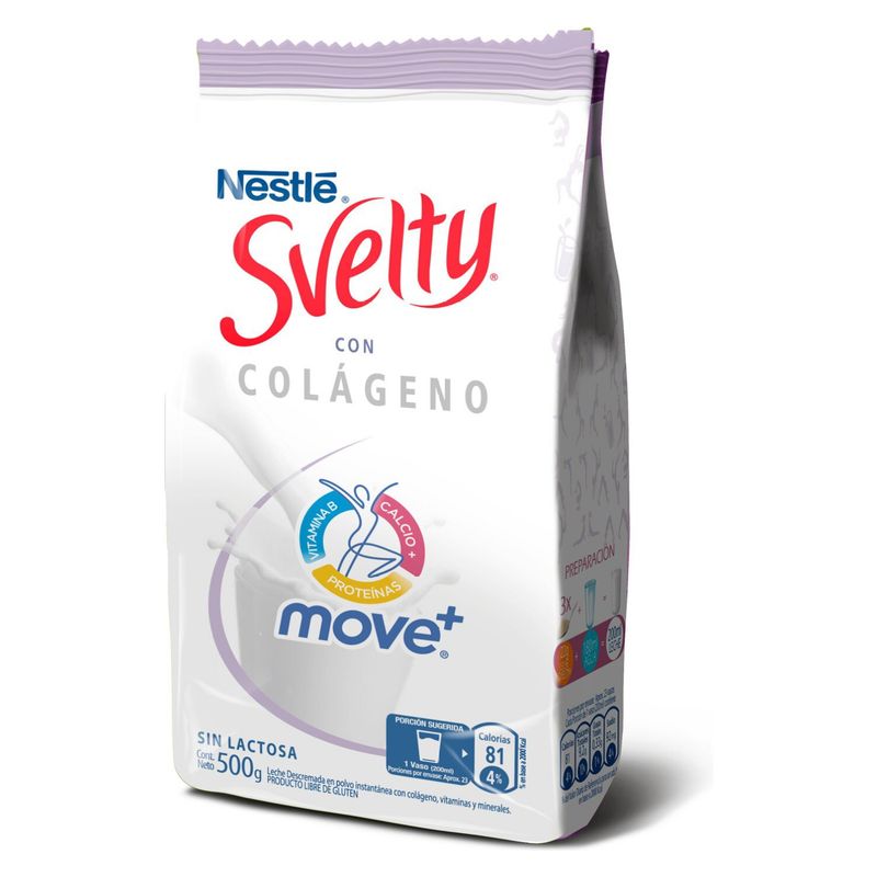 SVELTY - Leche en Polvo SVELTY Move con Colágeno 500g X2