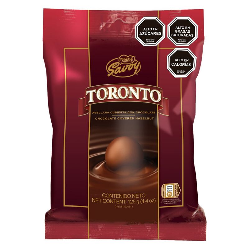 NESTLE - Chocolate TORONTO Bolsa 125g X3