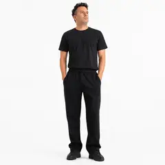 AGW - Pantalon Buzo Baggy Hombre Algodón Oversize Ancho Corte Recto