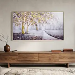 MSA MUEBLES SANTA ANA - Cuadro Camino de Otoño 120 x 60