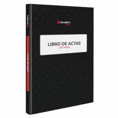 RHEIN - LIBRO DE ACTAS 200 HOJAS COMPOSICION