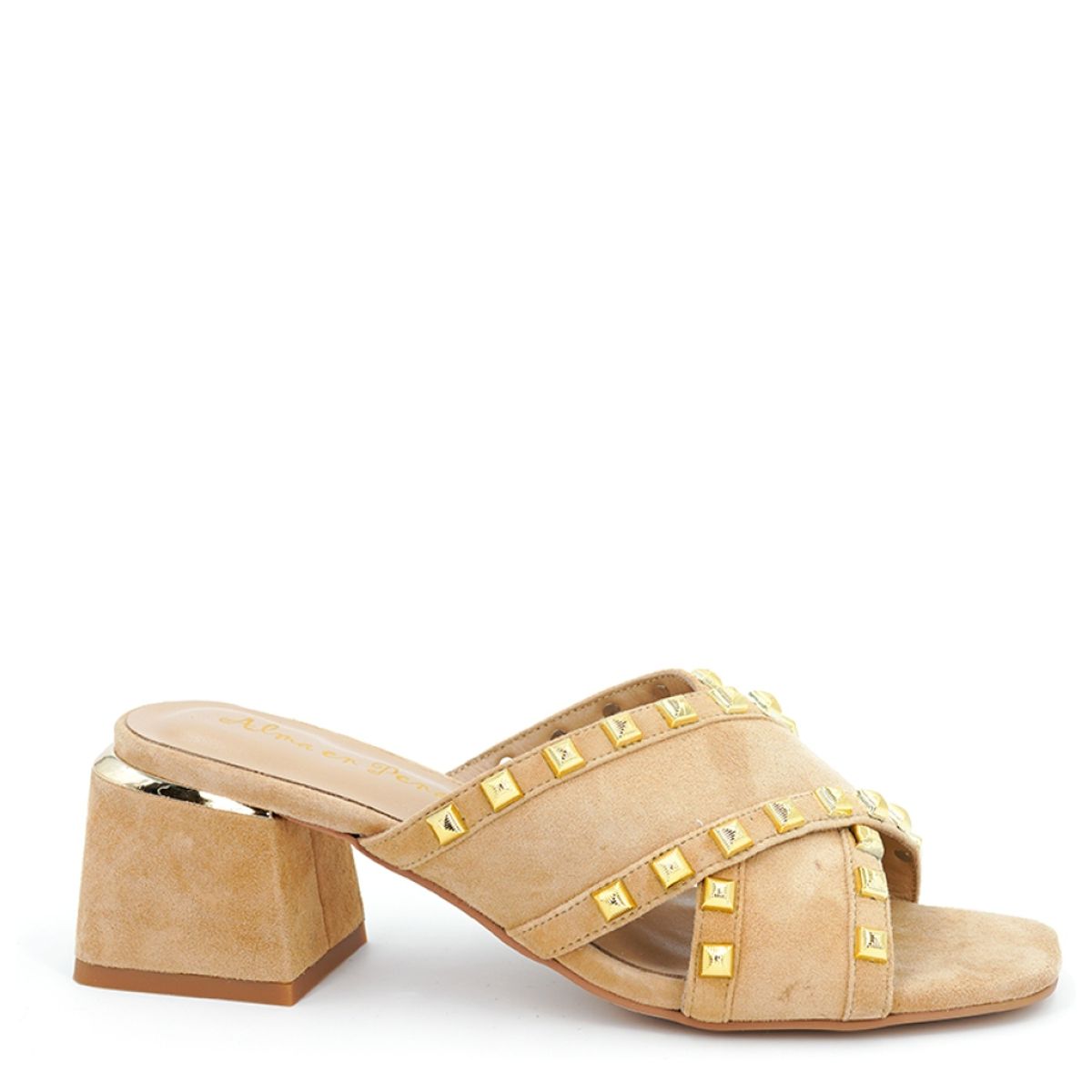 ALMA EN PENA - Sandalia Mujer Beige