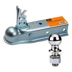 GENER - Set Mano Acople 3500 Lb 2 Pulgadas + Bola Para Trailer BELUG