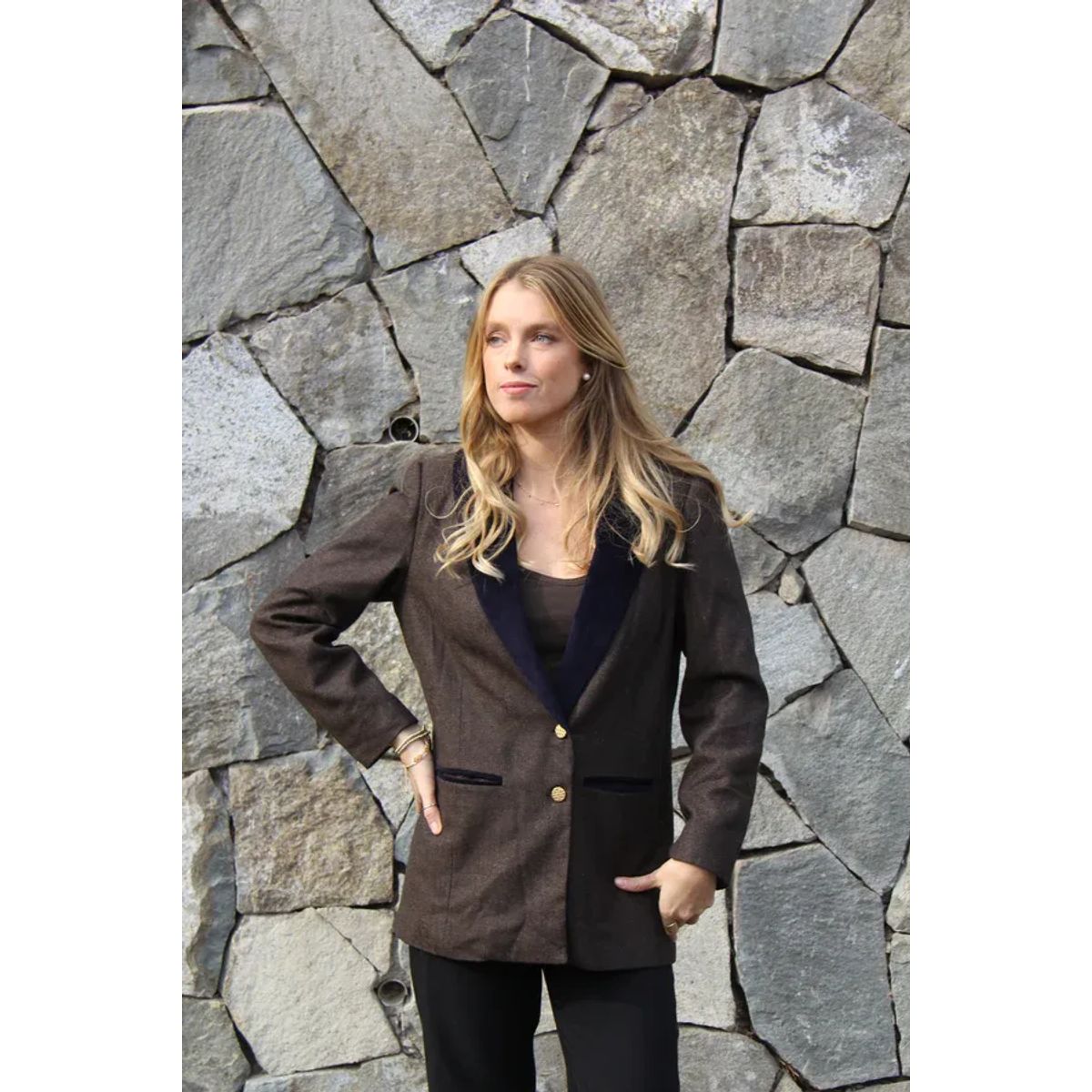 ANDRIZA ATELIER - Blazer Lena Brown Andriza Atelier