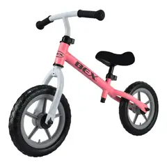 BEX - Bicicleta Acero Equilibrio Aprendizaje Sin Pedal Rosada