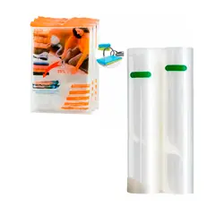GENERICO - Rollos Para Selladoras + Bolsas Al Vacio 28x10 + 20x5cm 4 Un