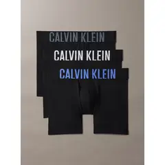 CALVIN KLEIN - Pack de 3 Bóxers Brief Intense Power Cotton Negro