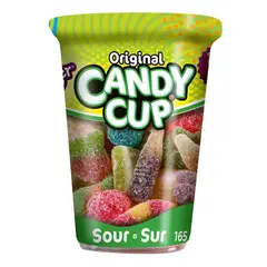 GENERICO - Gomitas Ácidas Candy Cup Huer 165 g