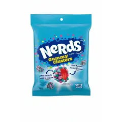 NERDS - Gomitas Gummy Clusters Very Berry 142 g