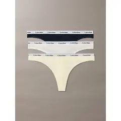 CALVIN KLEIN - Pack de 3 Colaless Icon Logo Multicolor